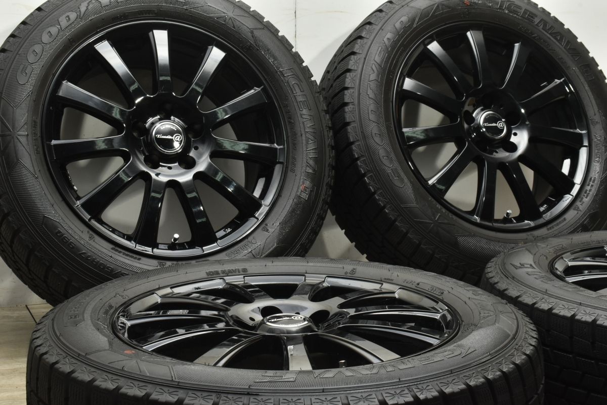 交換用に ティラード 17in 7J 38 PCD114.3 グッドイヤー アイスナビ6 225|60R17 アルファード カローラクロス デリカD 5