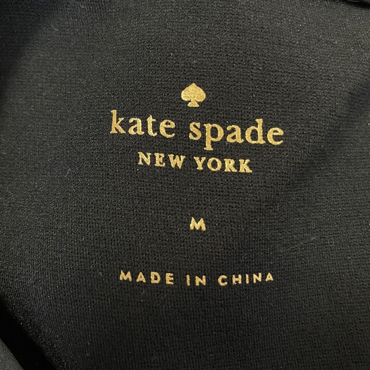 Kate spade(ケイトスペード) ワンピース サイズM レディース美品 - 黒 ...