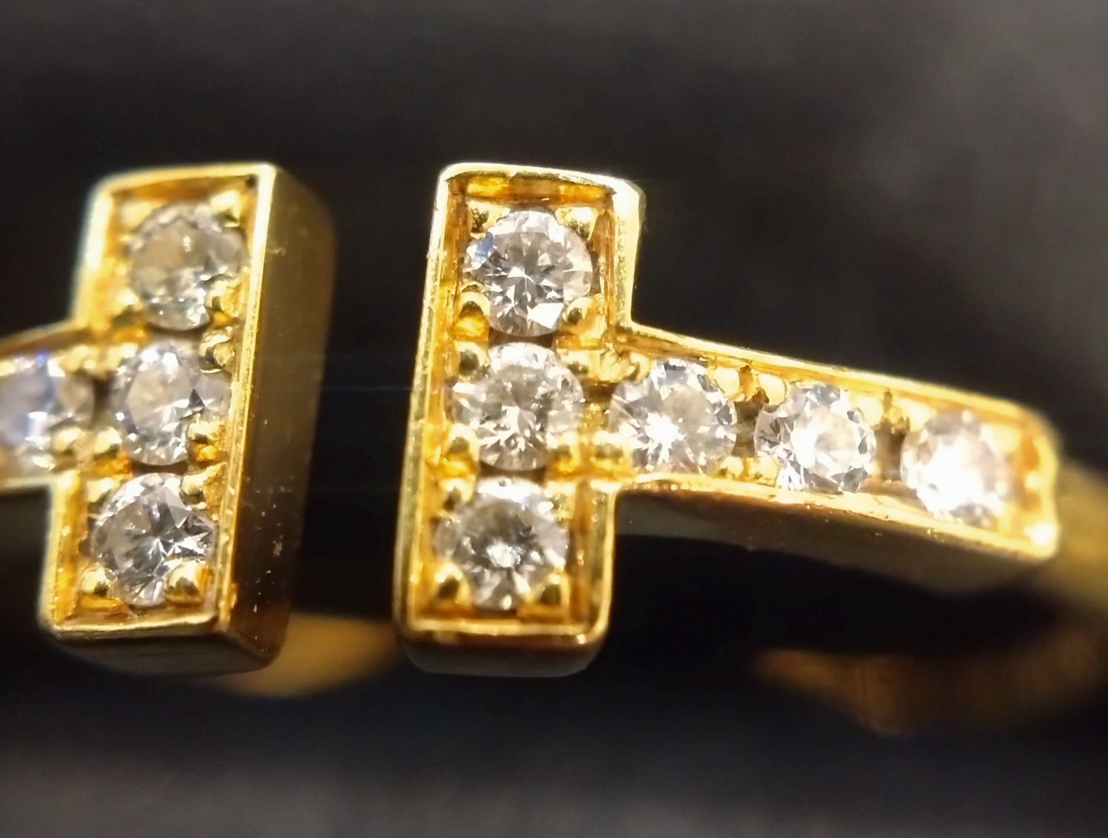 ☆2047 綺麗！ Tiffany＆Co. ティファニー Tワイヤー 750