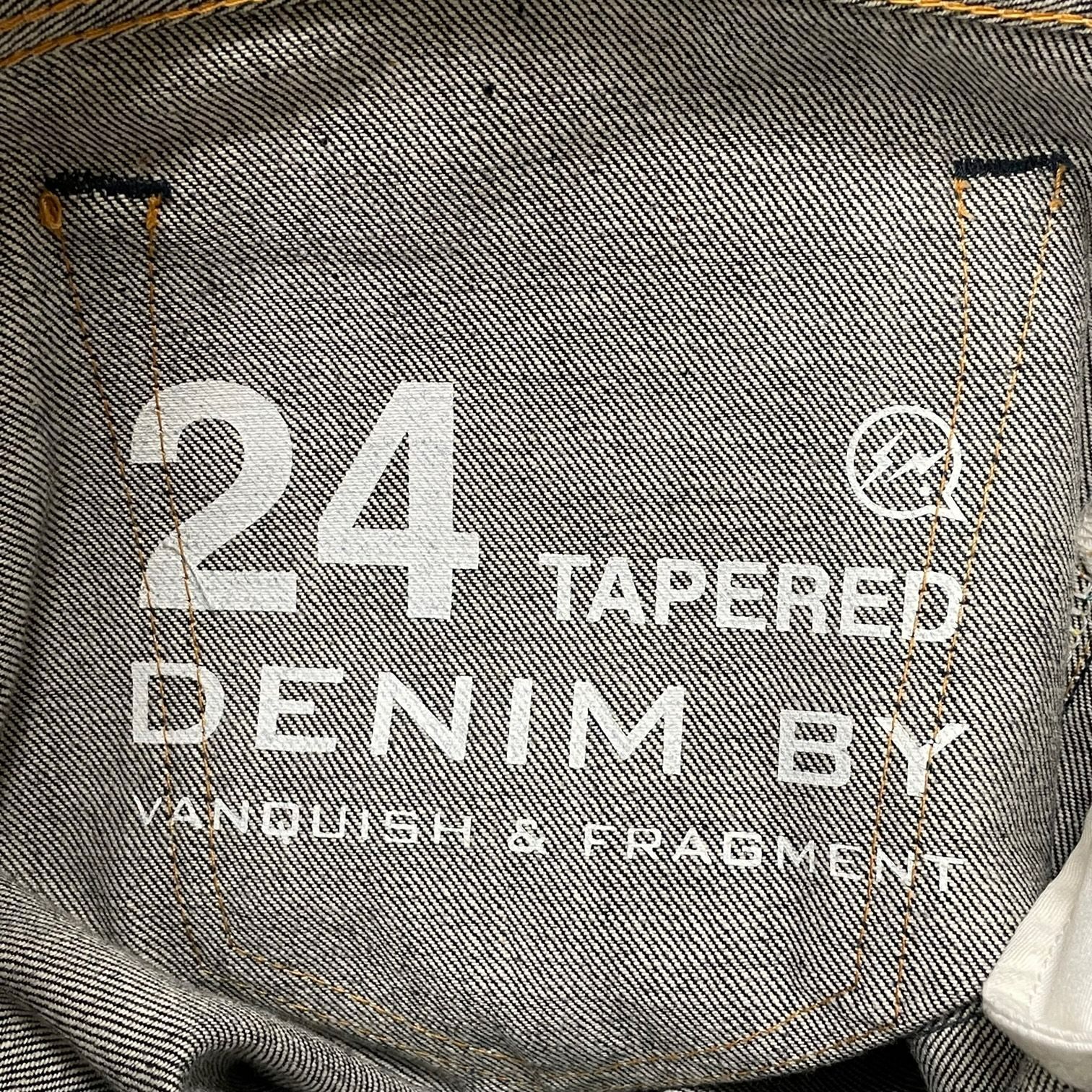 定価26400円 DENIM BY VANQUISH & FRAGMENT 19SS Rigid tepered denim pants リジッド  テーパード デニムパンツ デニムバイヴァンキッシュ フラグメント VFP4061 24 - メルカリ