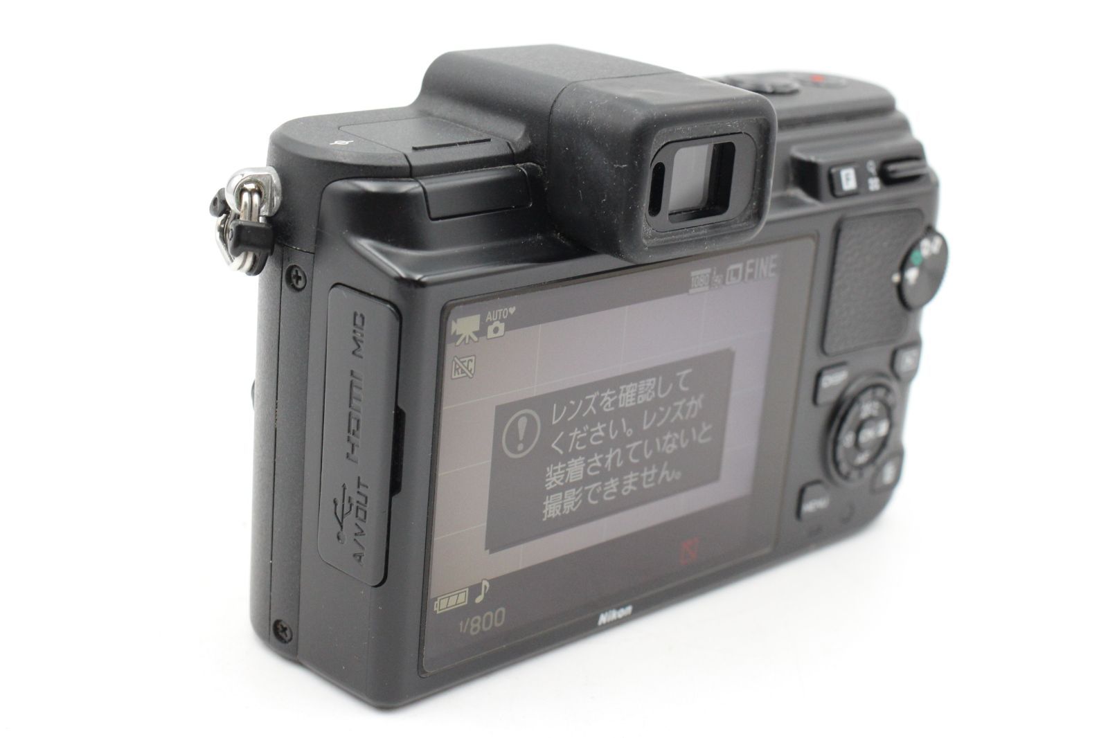 美品☆Nikon ニコン 1 V1 ボディブラック ##13763 - メルカリ