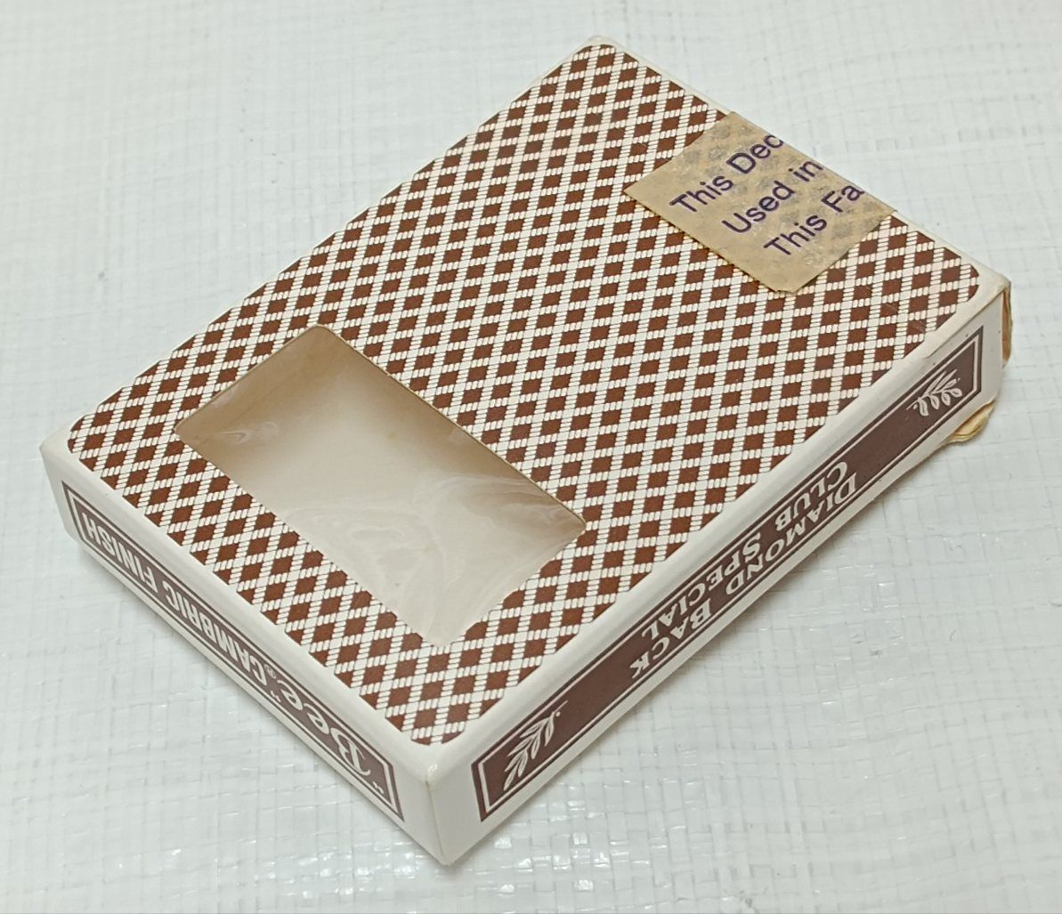 レア Bee WYNN BROWN DECK 限定デッドストック品 - メルカリ
