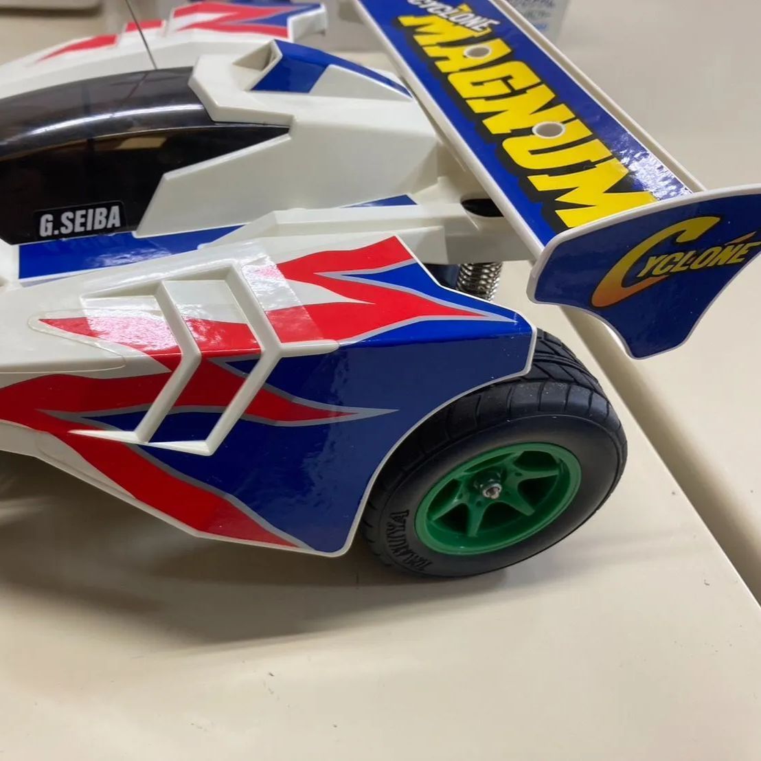 H タミヤ サイクロンマグナムQR 1/12 ラジコン ミニ四駆 レッツ＆ゴー