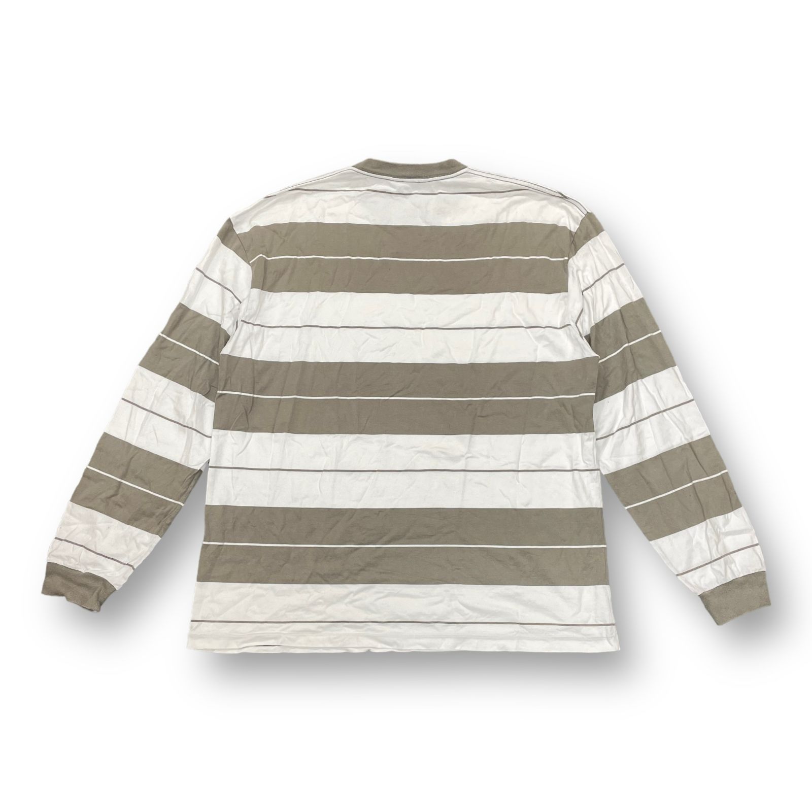 COOTIE PRODUCTIONS ボーダー　ロングTシャツ M COOTIE PRODUCTIONS Supima Border Oversized L/S Tee