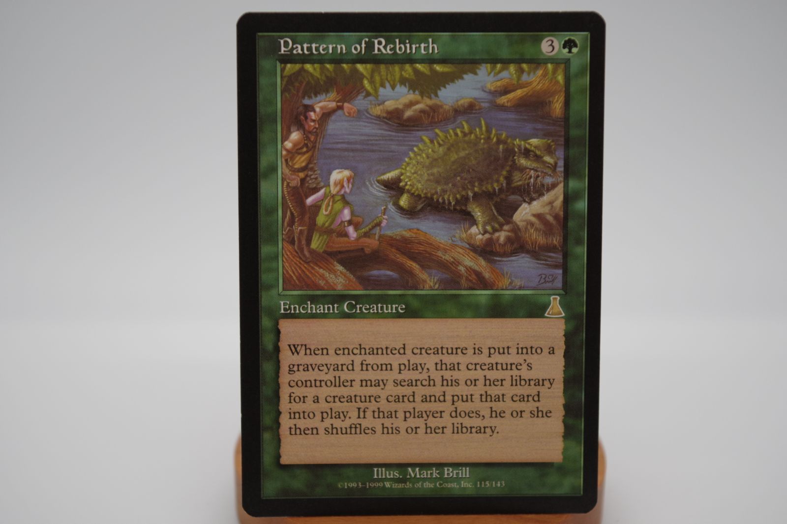 mtg uds 再誕のパターン 初版 foil 英語版 MTG UDS Pattern of Rebirth 再誕のパターン 英語版 - メルカリ