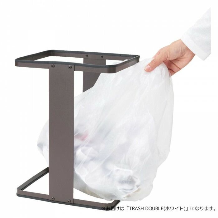 セトクラフト TRASH DOUBLE ダストボックス ホワイト S23-0591 NEXPOTALLINN_EU