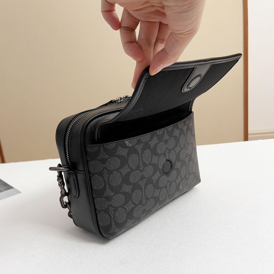 COACH コーチ CR712 アウトレット チャーター フラップ クロスボディ  