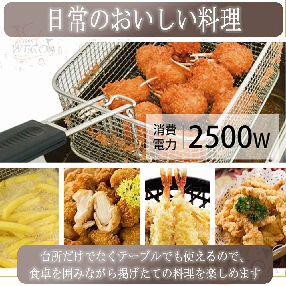 12FEL 卓上フライヤー