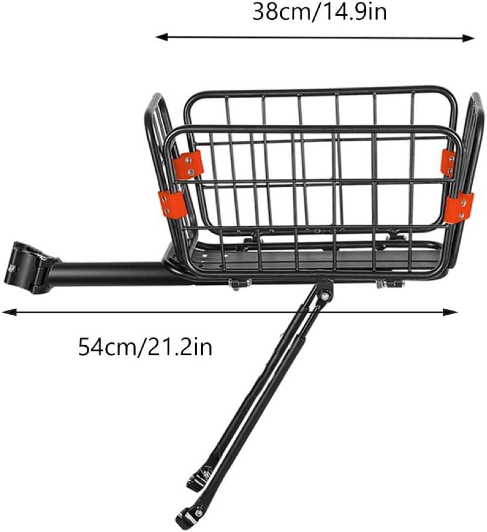 iplusmile 自転車カゴ リアシート収納バスケット 自転車収納ホルダー