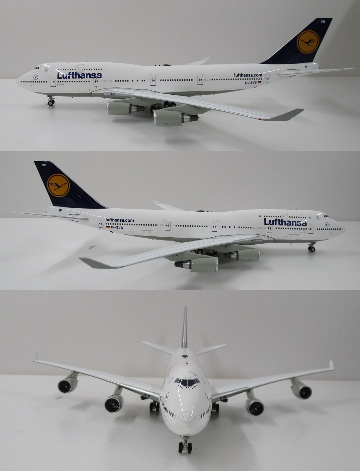 ルフトハンザドイツ航空　B747 1/200 WB製 InFlight200 747-100 ルフトハンザドイツ航空 D-ABYC 1/200