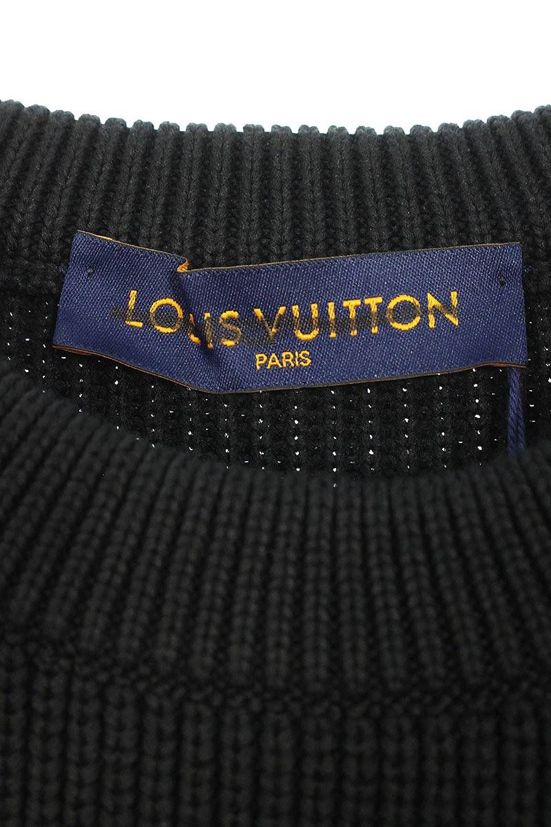 ルイヴィトン 21AW RM212Q TBY HLN44W ステッチドテディクルーネック ルイヴィトン 21AW RM212Q TBY HLN44W ステッチドテディクルーネック
