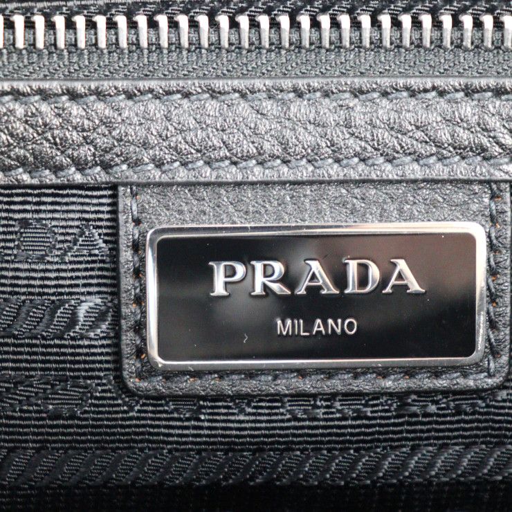 PRADA プラダ セカンドバッグ 2VF006 VITELLO レザー NERO ブラック