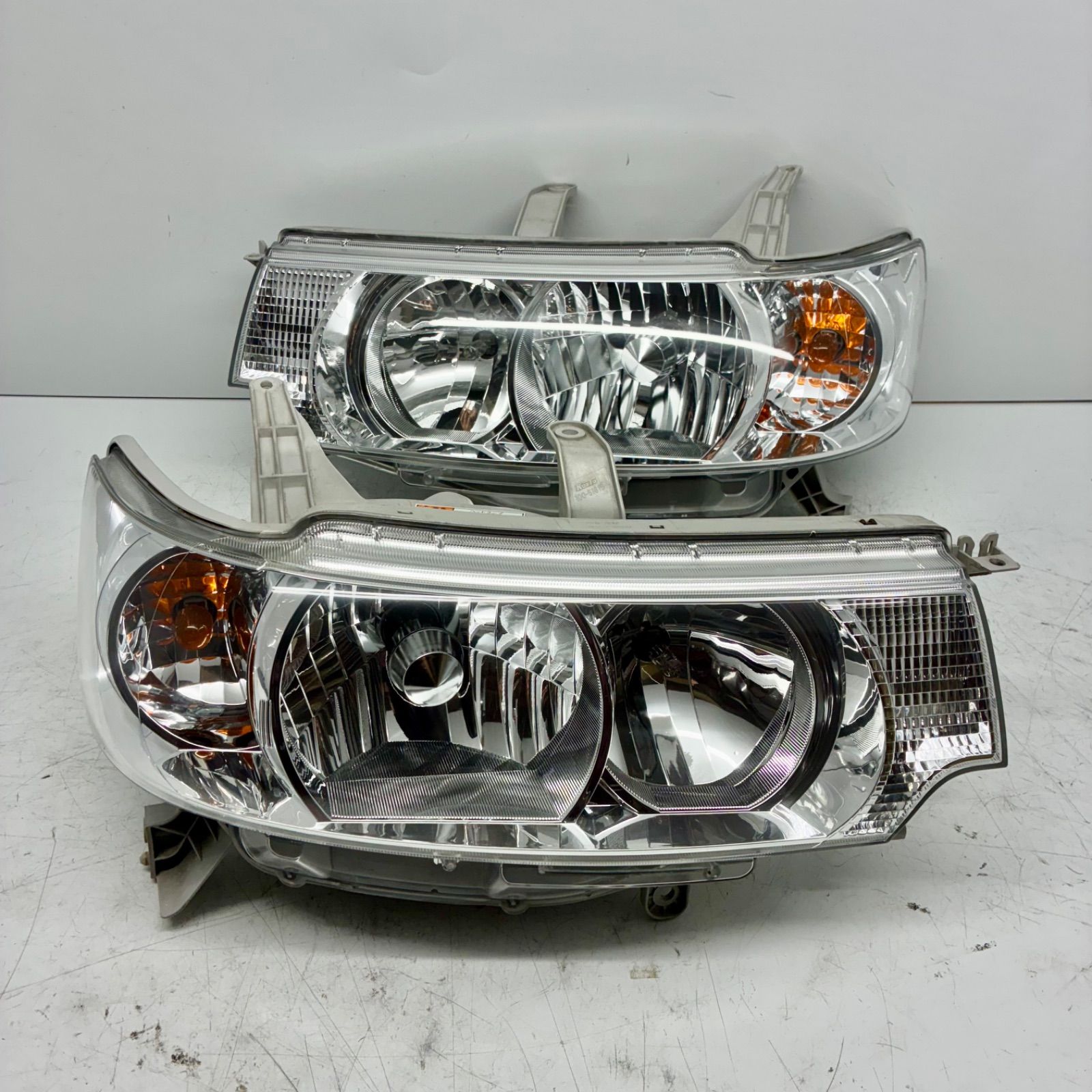 YS コーティング済 L350S L360S タント カスタム ヘッドライト ランプ レンズ 左右セット LR HID レベ付 O koito 100-51815 P70617