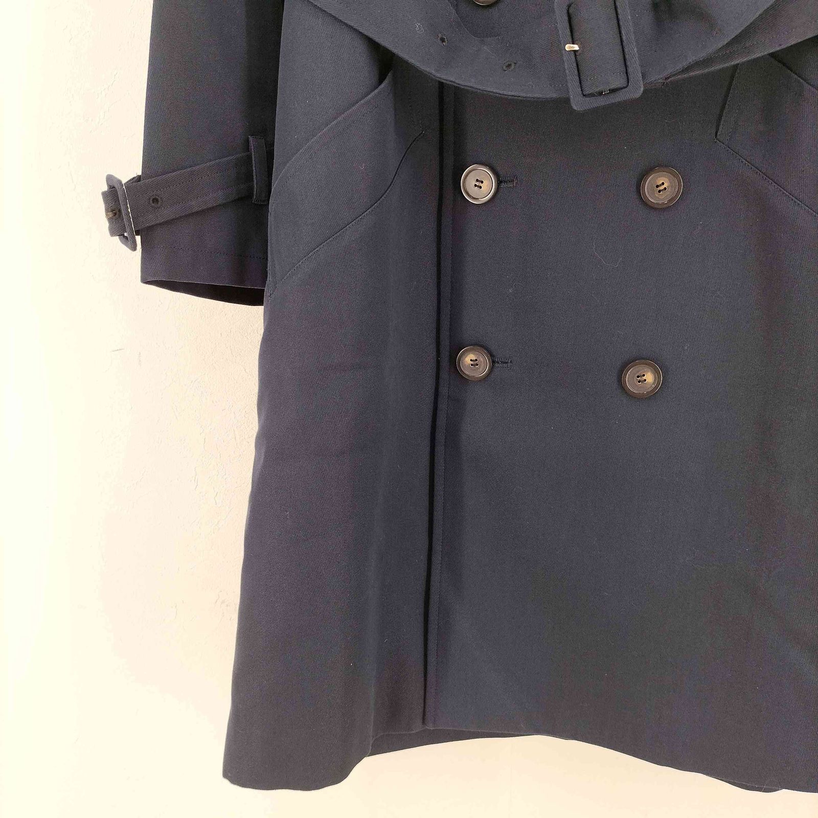 アーペーセー A.P.C. メルトンカラー トレンチコート メンズ