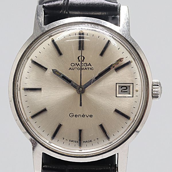 デットストック級 稼働 オメガ シーマスター AT/自動巻 シルバー文字盤