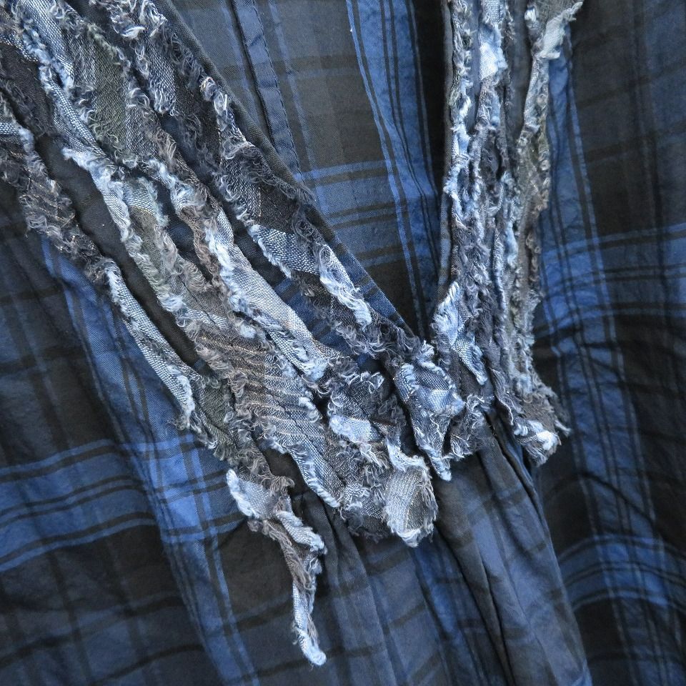 パドカレ pasdecalais シャツ ブラウス プルオーバー Vネック チェック