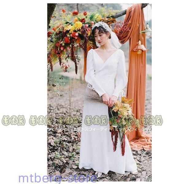 結婚式 長袖