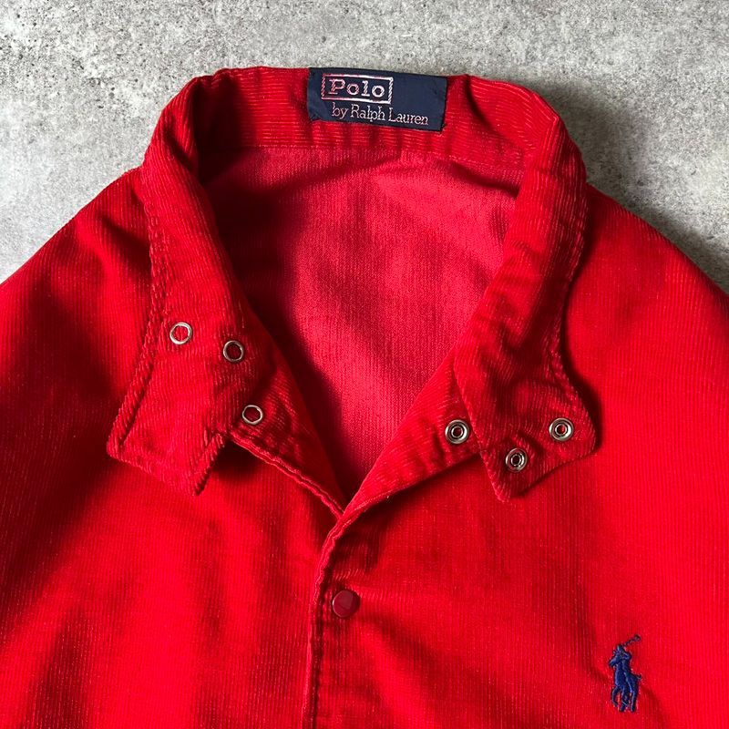 90s POLO RALPH LAUREN 細畝 コーデュロイ ジャケット XL / 90