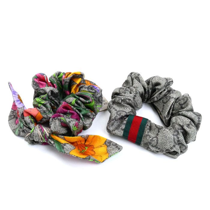 GUCCI グッチ シルク GGシルク シュシュ セット ヘアアクセサリー シュシュ 765564 3G001 9700 レディース