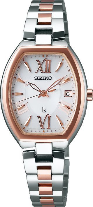 SEIKO セイコー LUKIA ルキア SSQW028 ソーラー電波 レディース チタン