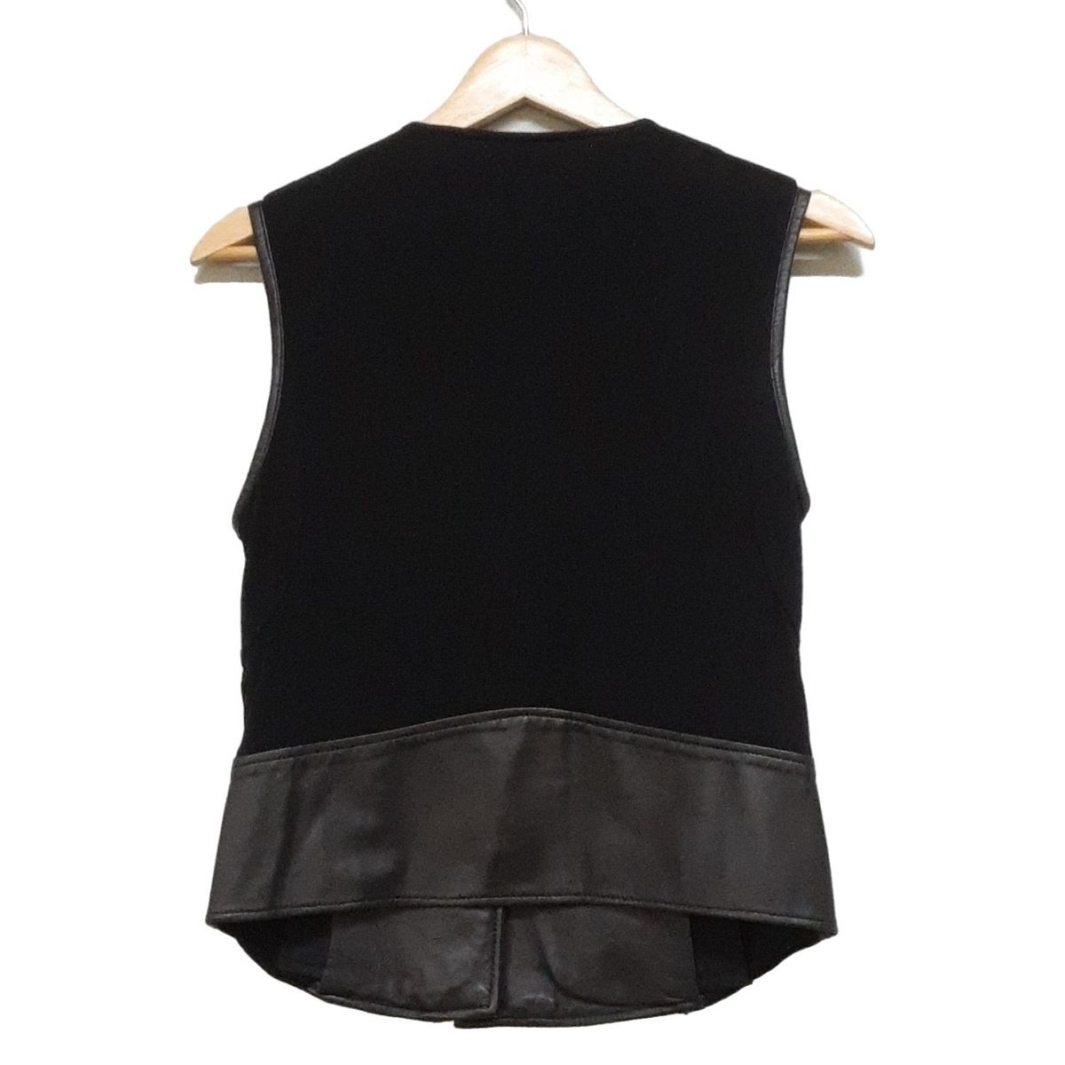 sov. ジップアップベスト 美品✨Sov. ソブ ツイードドロストジレ