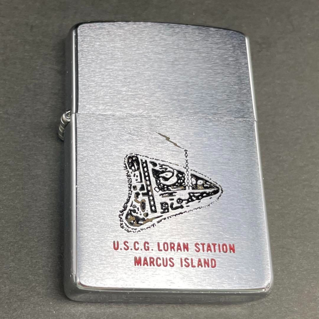 Zippo 1980年製 南鳥島 MARCUSISLAND マーカス島マルカス島 U.S.C.G. 