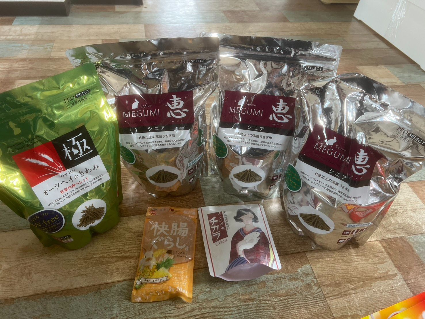 小動物用品 うさぎ用餌おやつセット
