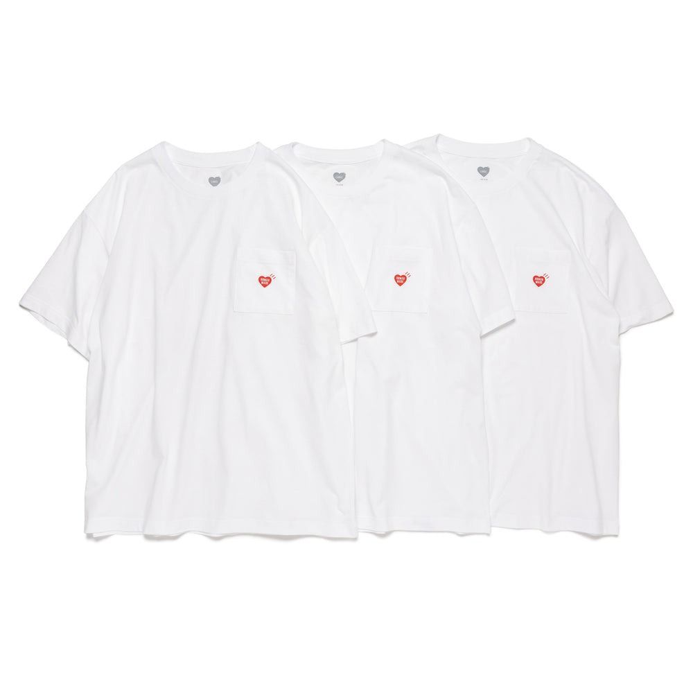 HUMAN MADE｜ヒューマンメイド 3-PACK POCKET T-SHIRT SET 3枚