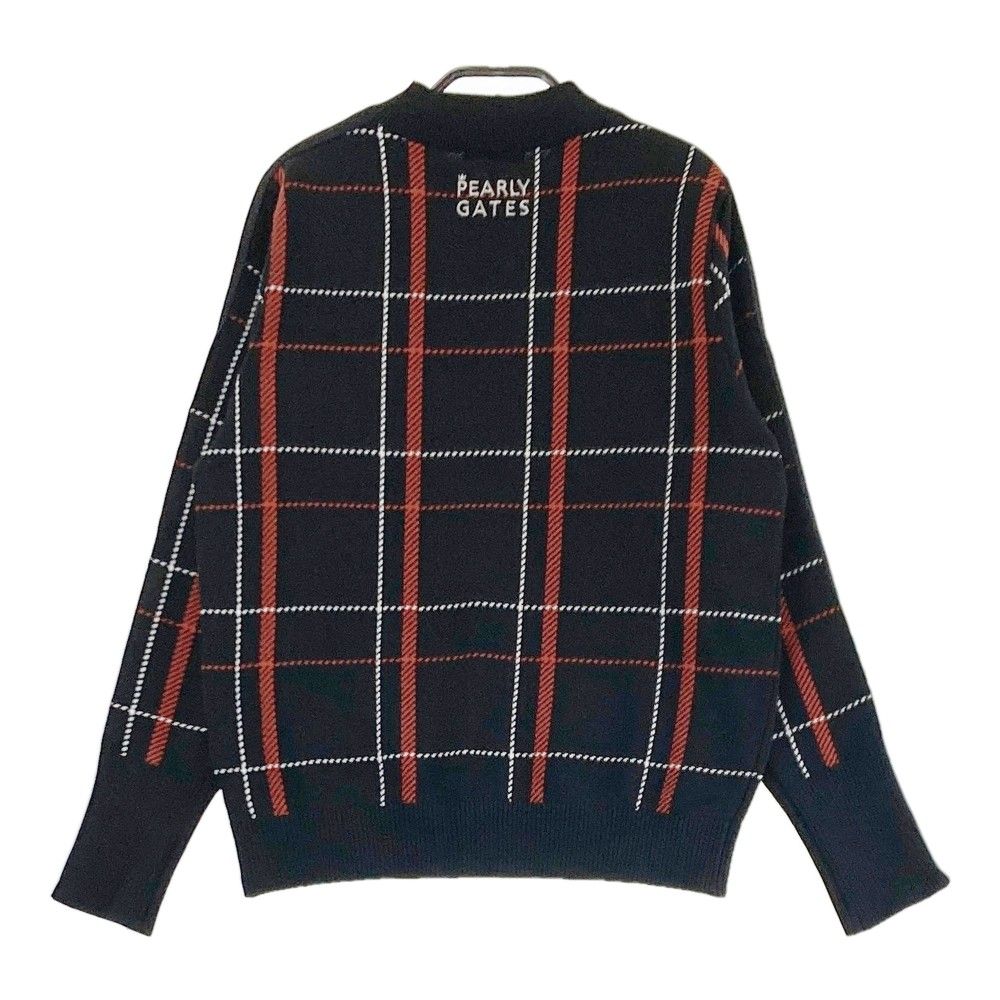 PEARLY GATES チェック柄セーター 0サイズ パーリーゲイツ