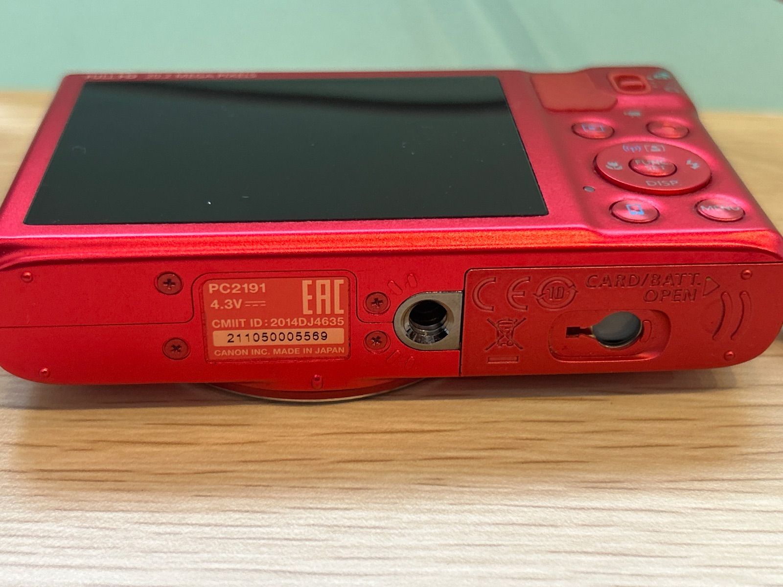 Canon PowerShot SX610 HS レッド コンパクトカメラ Canon キャノン