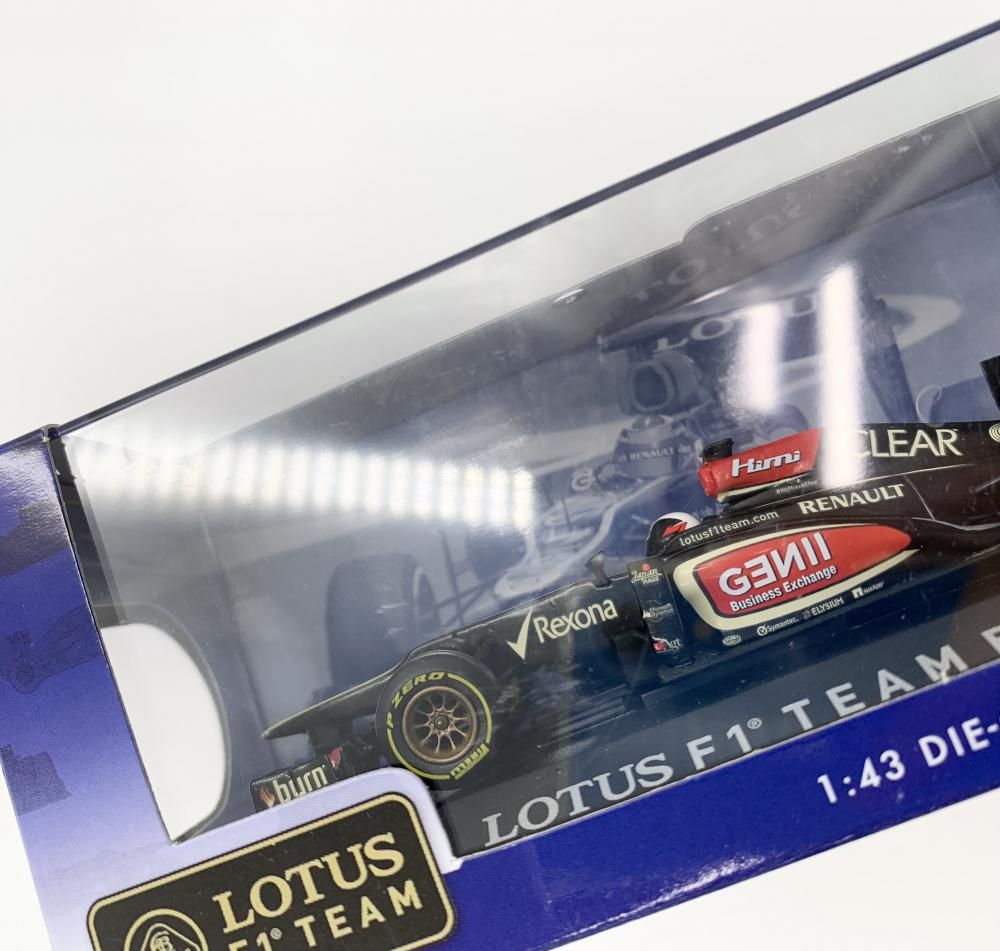 中古】開封 CORGI コーギー 1/43 ロータス E21 ライコネン