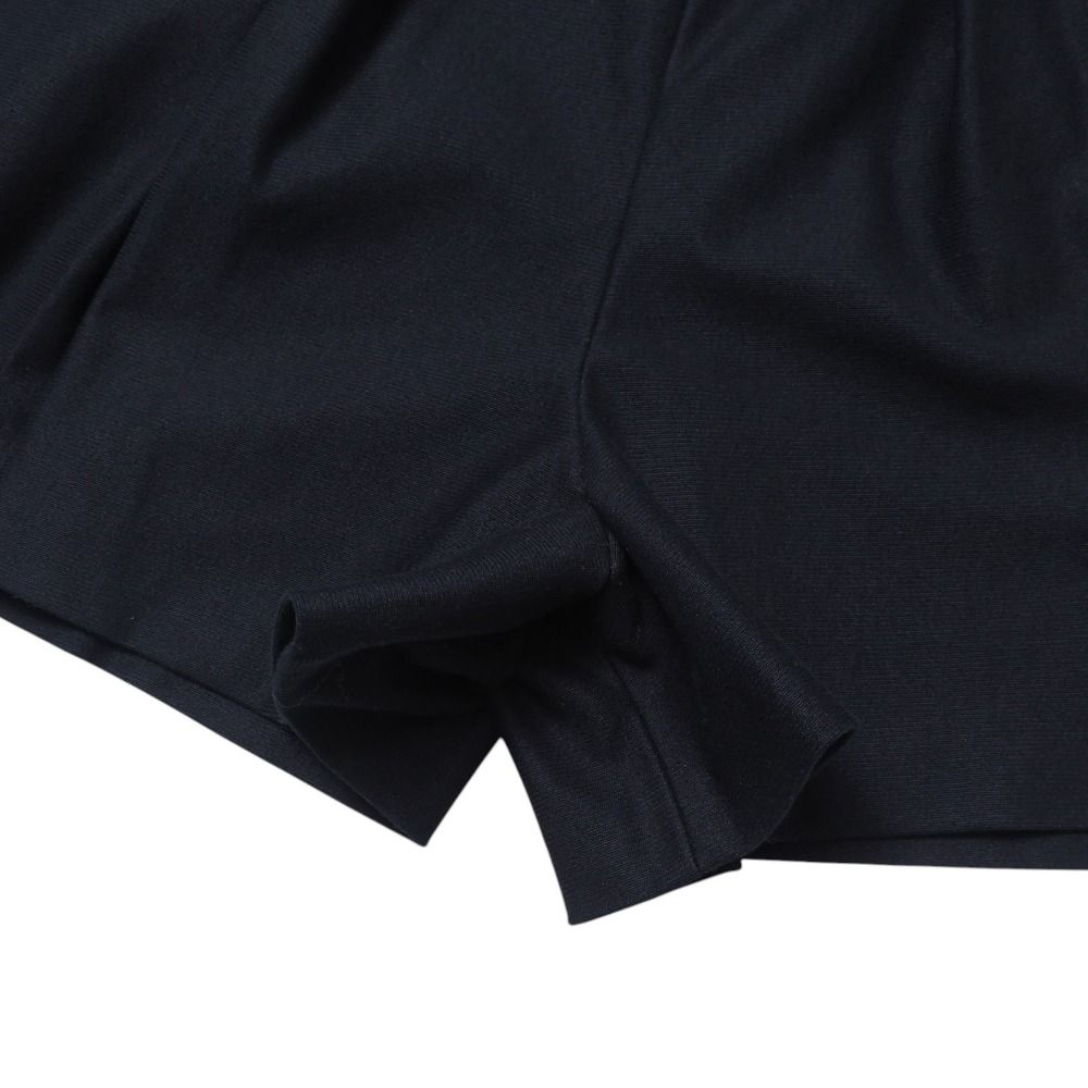 FOXEY フォクシー ミニスカート サイズ40 リブロゴ タック 無地  