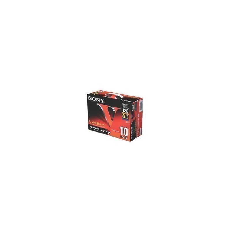 ソニー VHSビデオカセット スタンダード 120分 10巻パック 10T120VM