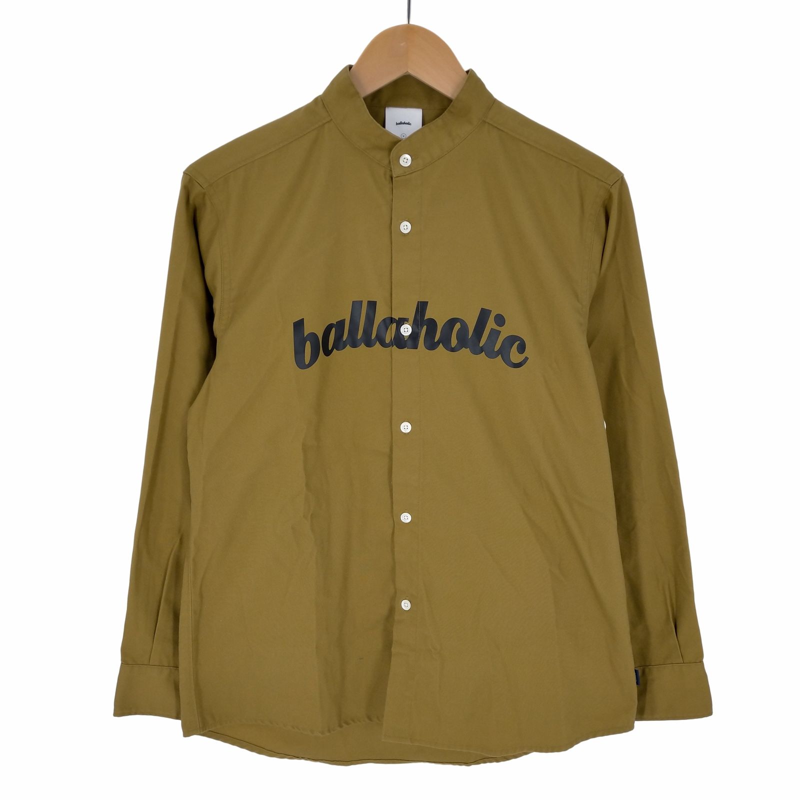 ボーラホリック　バンドシャツ ボーラホリック ballaholic Logo Band Collar Shirts バンド