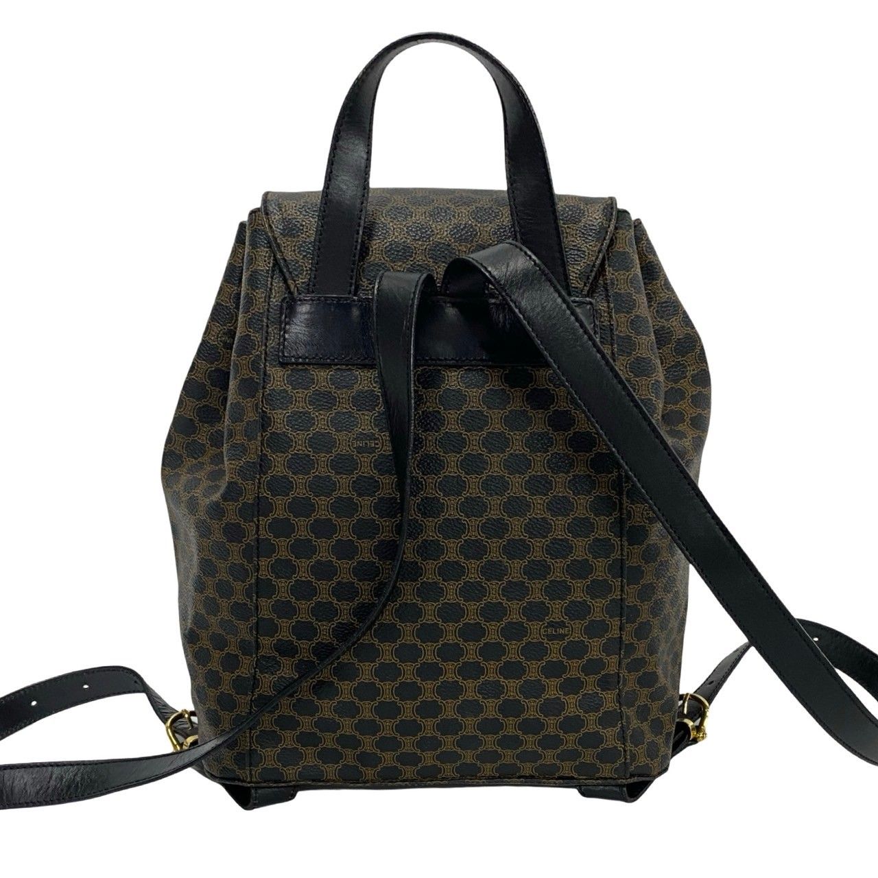 極 美品 希少品 CELINE セリーヌ ヴィンテージ マカダム ブラゾン 