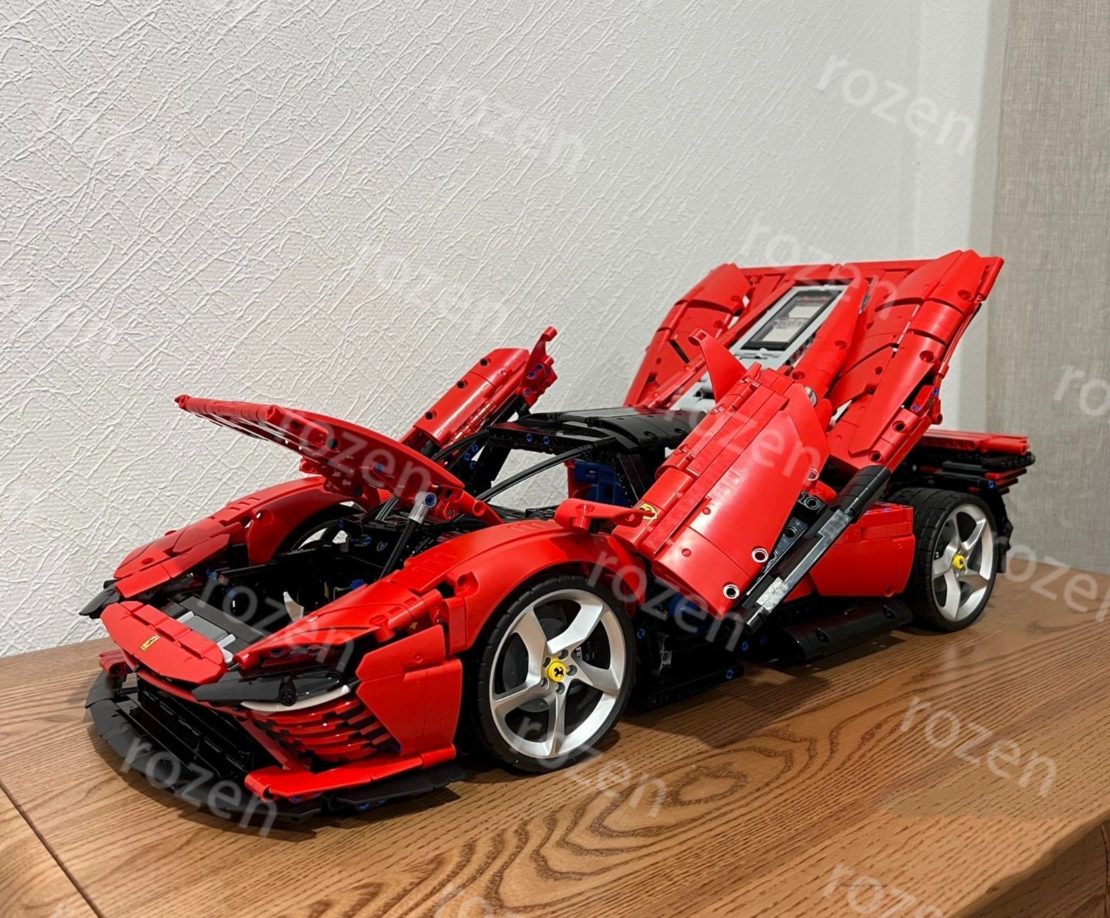 フェラーリ デイトナ SP3 3778pcs レゴテクニック LEGO互換 - メルカリ