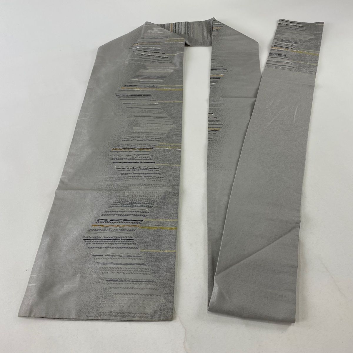 幾何学模様 金銀糸