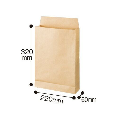 パ 宅配袋８０ｇ Ａ４ ラミネート付 ５０枚×４4175-4900 カウネット