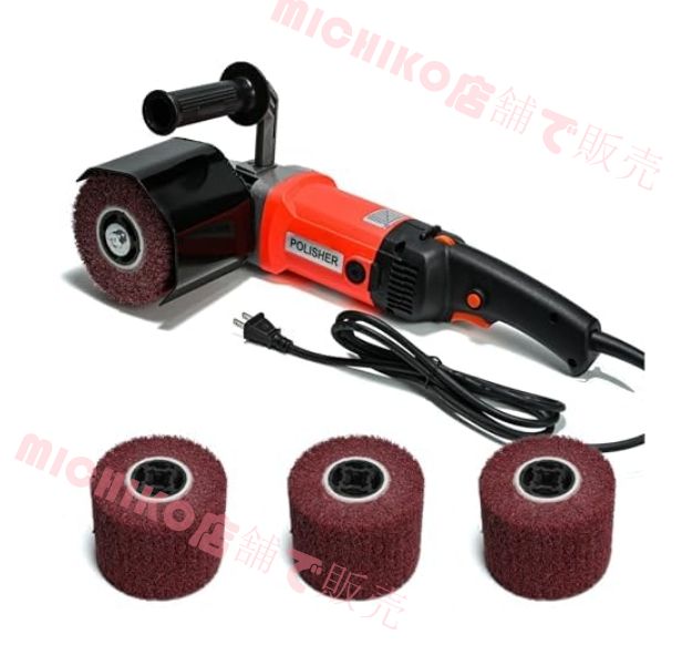 ディスクグラインダー 研磨幅100mm 1400W 研磨工具 グラインダー ポリッシャー 防じん性能 金属の研磨 バリ取り 表面仕上 錆落とし コンパクト 研磨工具 電動工具 電動サンダー 金属|木材|ステンレス|タイルの研削|研