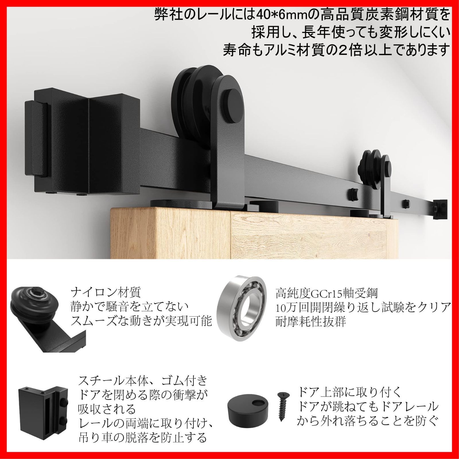 新着商品】2段式 建具金物 DIY シングルドア ソフトクローザー