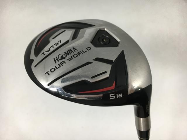 お買い得品！【中古ゴルフクラブ】ホンマ TOUR WORLD (ツアーワールド) TW737 FW フェアウェイ VIZARD EX-C 65 5W【14日間返品OK】