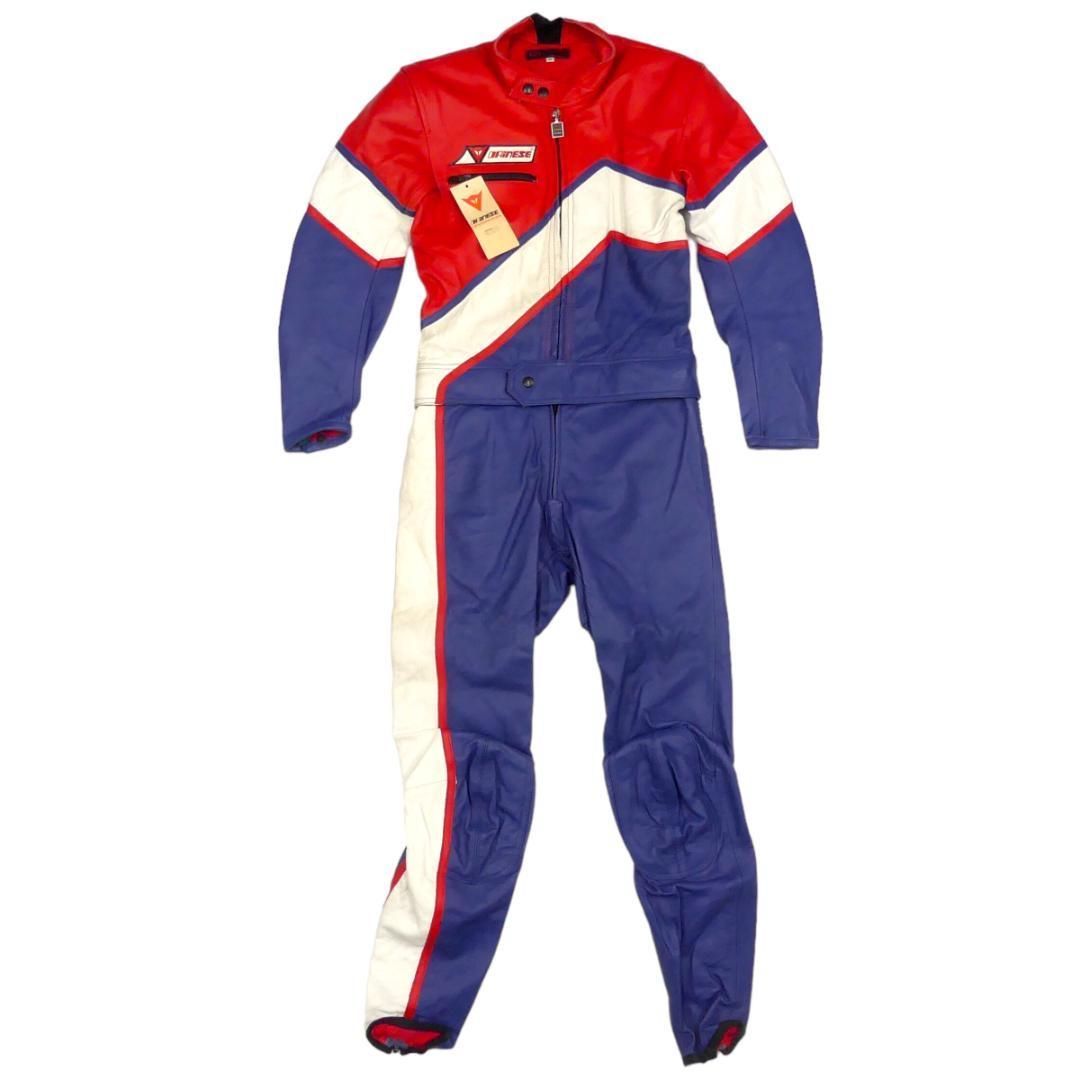 DAINESE ダイネーゼ レザーレーシングスーツ 本革 ツナギ 赤 X7022