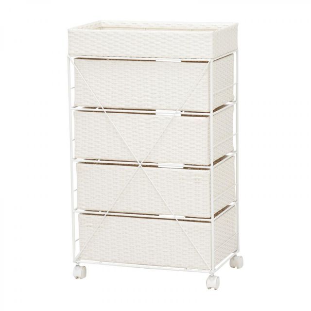 萩原 Hagihara RAN-2412WH ランドリー 新生活 インテリア 家具おしゃれ