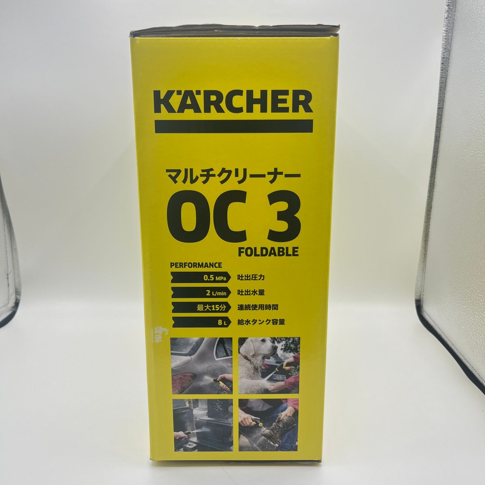 未使用品】 ケルヒャー マルチクリーナー OC3 FOLDABLE 充電式モバイル 