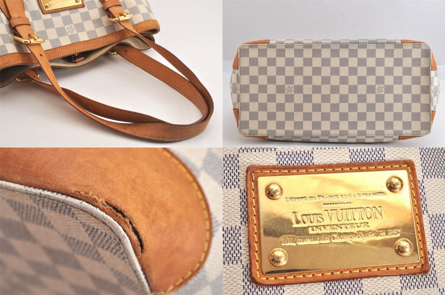 LOUIS VUITTON ルイヴィトン ダミエ アズール ハムステッド MM N51206 