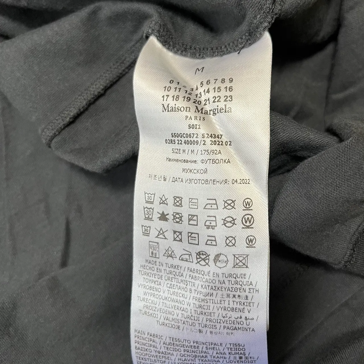 Maison Margiela メゾンマルジェラ 22AW クラシック プレーンTシャツ S50GC0672  S24347|mercariメルカリ官方指定廠商|Bibian比比昂代買代購