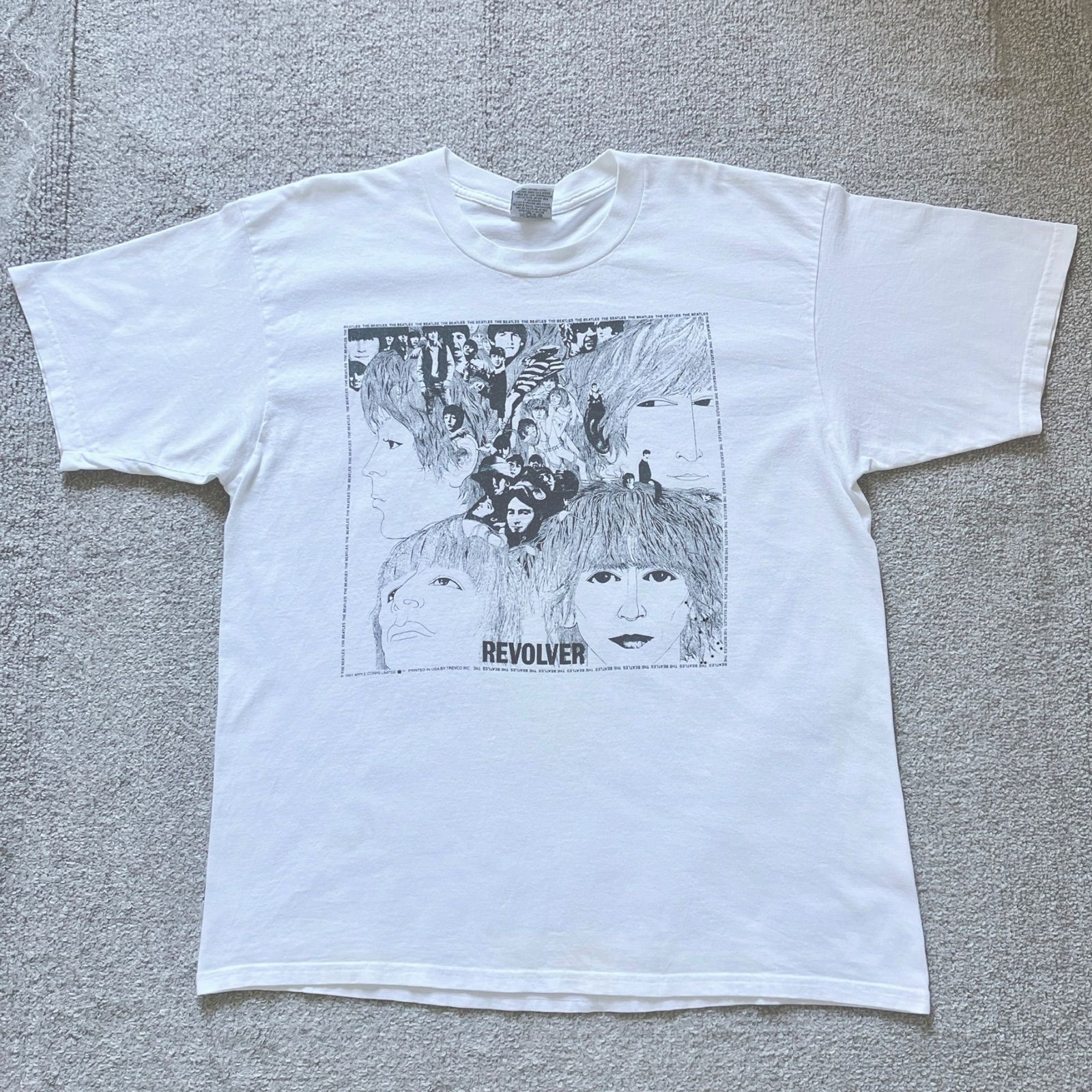 90s The Beatles "Revolver tee " 1991年 当時もの ビートルズ バンドT vintage