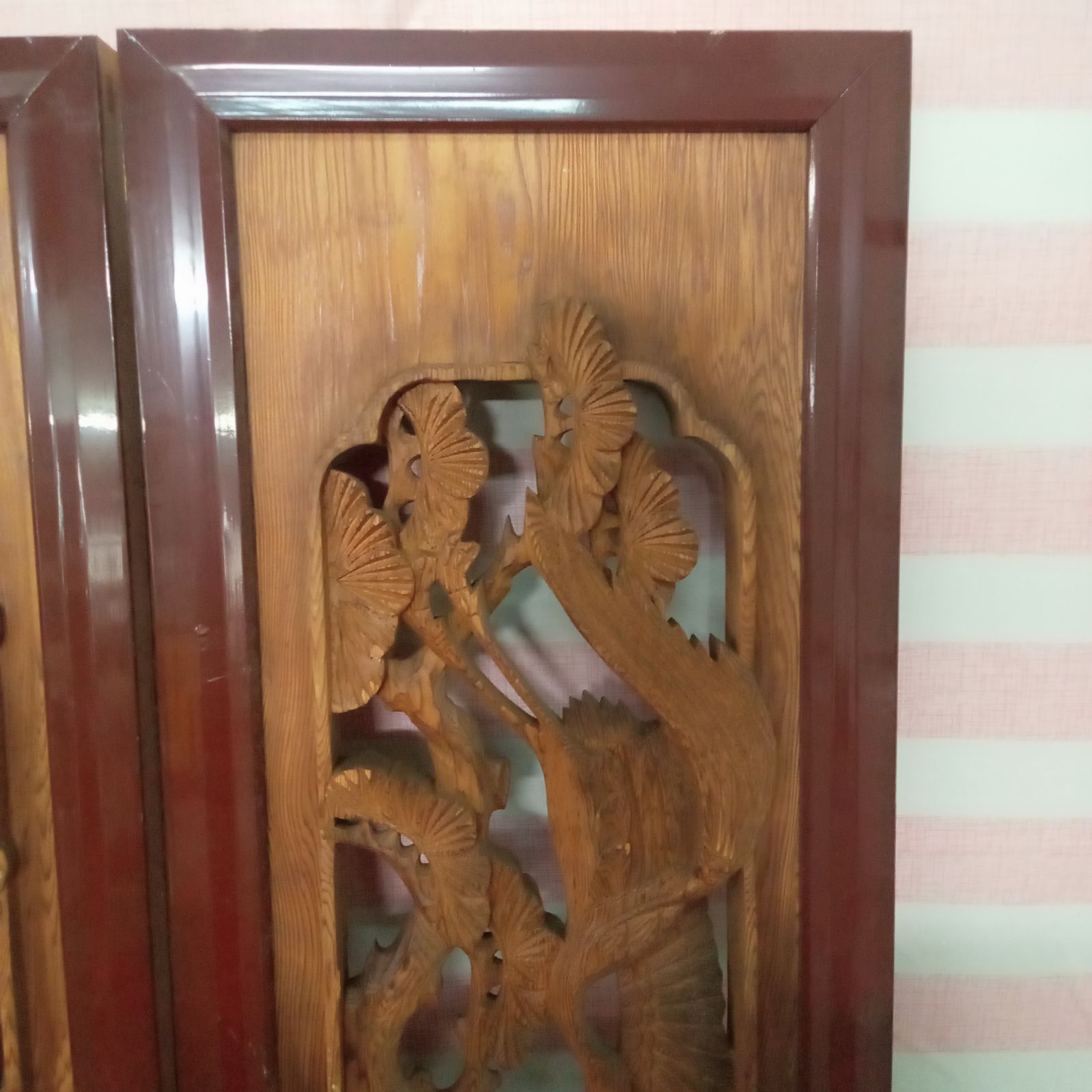 希少 欄間 兎波走る アンティーク 昭和レトロ 建具 楽天市場】▽現状販売▽ 和製アンティーク 昭和初期 アンティーク建具