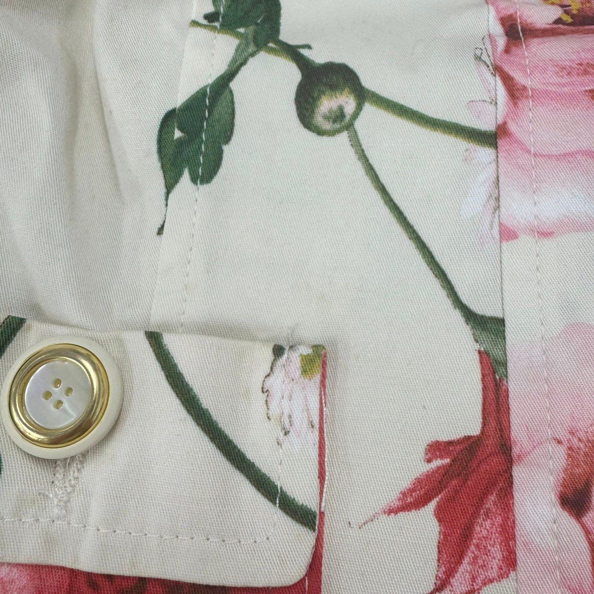 【38】D&G DOLCE & GABBANA ♡ フローラル ジャケット D&G ディーアンドジー フローラルプリントジャケット ミックス 38