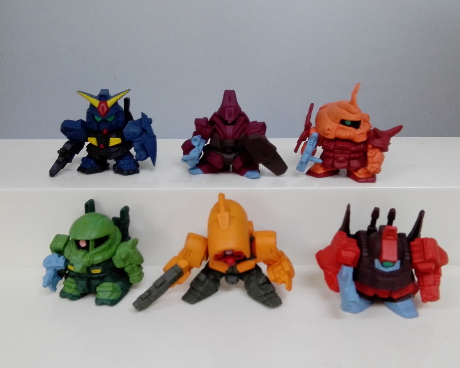 ガンダムフィギュアセット SDガンダムフルカラー19全6種×16 トレーディングフィギュア 全6種セット 「SDガンダムフルカラー